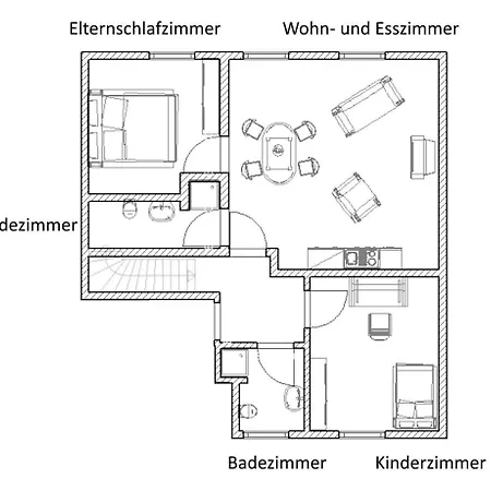Appartement Schwalbenhof Dressler Und Duss Fuer 4 Personen Bad Herrenalb